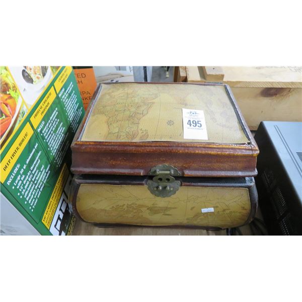 Leather Inlay Designer Box (2)