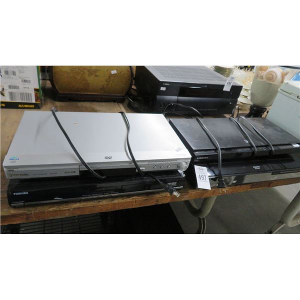 Panasonic, Toshiba, Samsung & Aquos DVD Players (4)