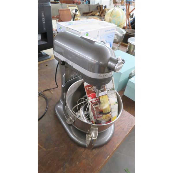 Kitchen Aid Grey Mixer