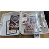 Image 1 : Baseball & Football Trading Cards w/Lunch Box