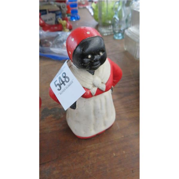 Cast Iron Black American Figurine