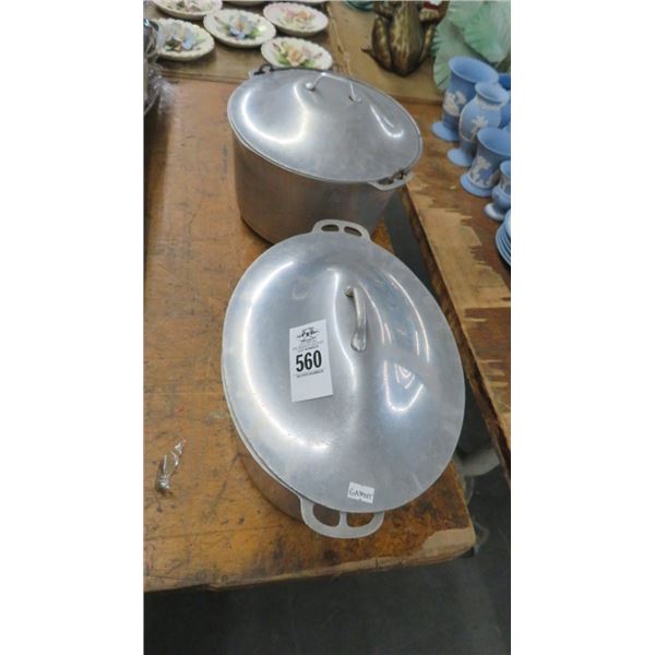 Lidded Aluminum Stock Pot (2)