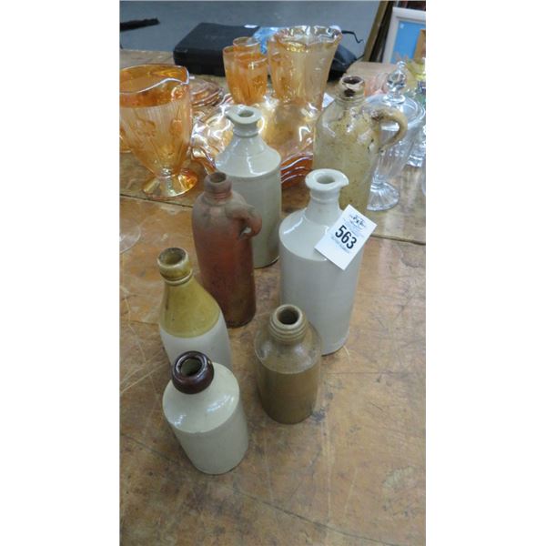 Stoneware Bottles (7)