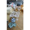 Image 1 : Fish Motif Artglass Stemware Décor & Martini Stems