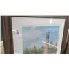 Image 2 : Cape Florida Lighthouse Print - 37" x 31"