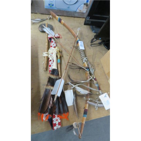 Native American Bow & Arrows