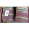 Image 2 : 2-Striped Pattern Button Tufted Armchair - 2 X $