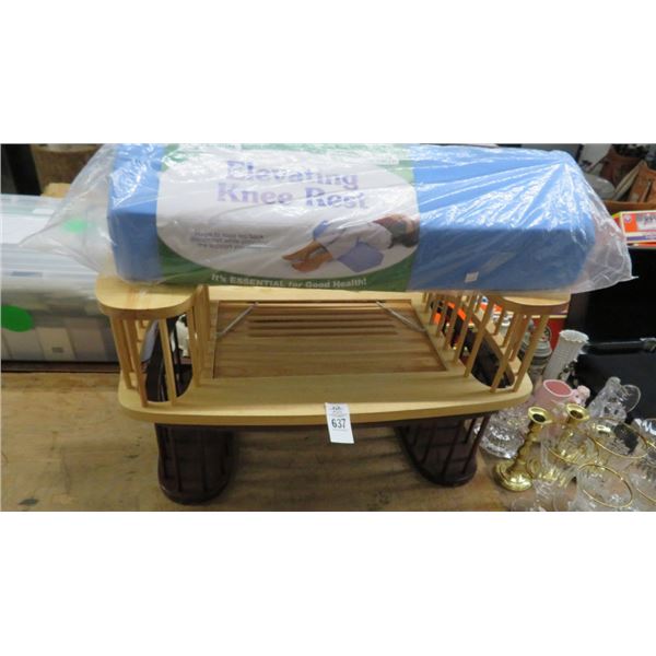 Breakfast In Bed Trays (2) & Elevated Knee Rest
