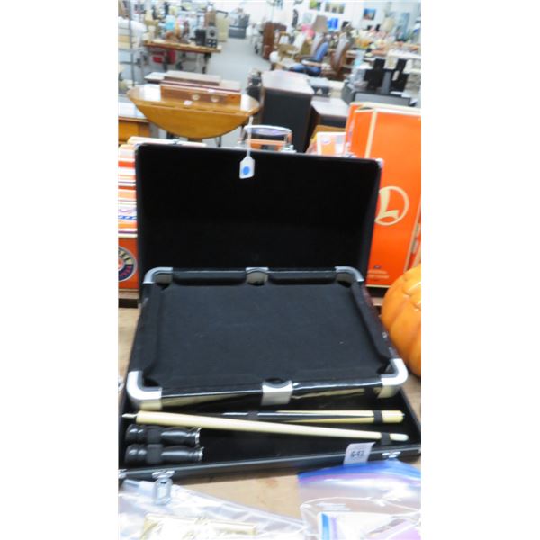 Portable Miniature Pool Table