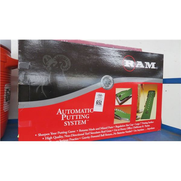 Ram Automatic Putting System