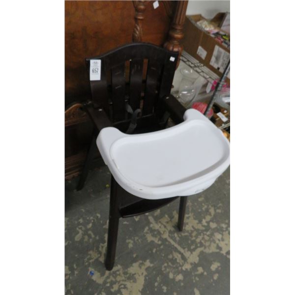 Wood High Chair