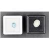 Image 1 : #21-NATURAL  ETHIOPIA OPAL 3.22CT& BLUE ZIRCON 2.3