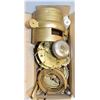 Image 1 : BUNDLE OF DISMANTLED BRASS CLOCK PARTS