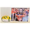 Image 1 : EDMONTON ESKIMOS MINI FOOTBALL OILERS LUCIC POSTER