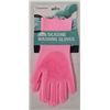 Image 1 : NEW HEIM & ELDA SILICONE WASHING GLOVES - PINK