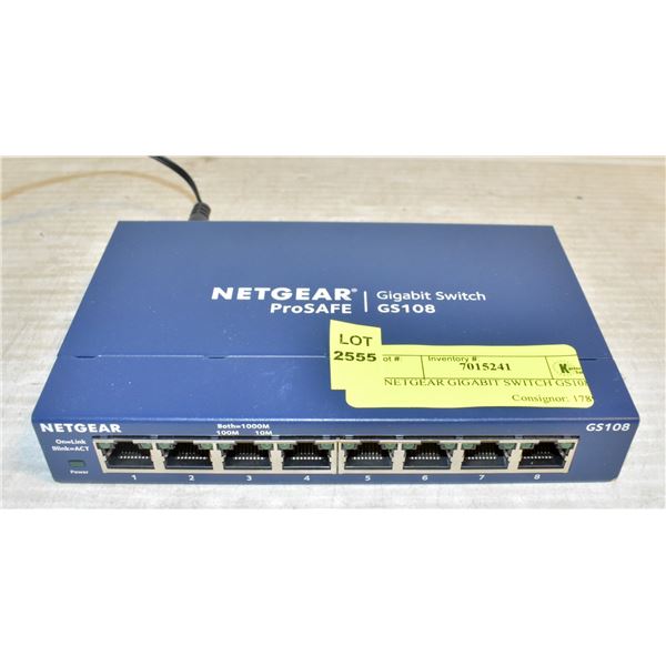 NETGEAR GIGABIT SWITCH GS108