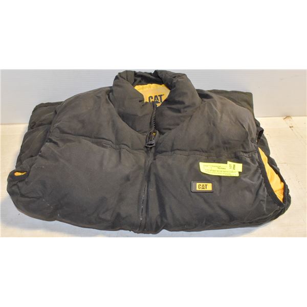 CAT WORK WEAR MENS LARGE INSULATED VEST PUFFER