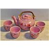 Image 1 : PINK CHERRY BLOSSOM TEA SET