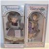 Image 1 : PAIR OF PORCELAIN DOLLS IN THEIR ORIGINAL BOXES