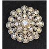 Image 1 : VINTAGE STARBURST BROOCH WITH IRIDESCENT STONES