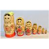 Image 1 : UKRAINIAN DELICATE EGGS & STACKING DOLLS SET