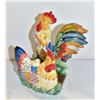 Image 1 : FITZ N FLOYD ROOSTER NAPKIN HOLDER