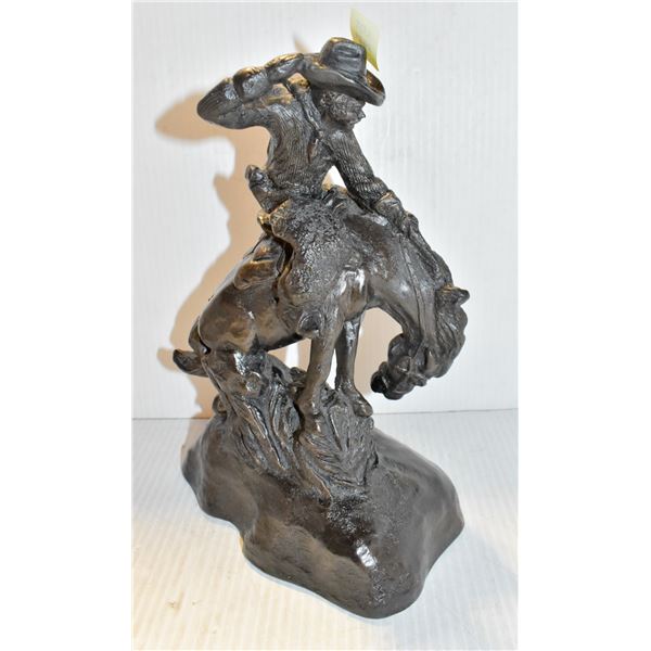 BRONCO RIDER STATUE