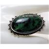 Image 1 : 12)  NATURAL OVAL RUBY ZOCITE SIZE 7.75 RING SET
