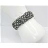 Image 1 : 2)  VINTAGE MULTI RHINESTONE Stretchy