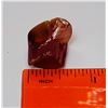 Image 1 : 25)  NATURAL ROUGH 39 CT CEYLON ORANGE
