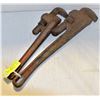 Image 1 : 2PC 18" & 14" PIPE WRENCHES