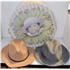 LADIES COWBOY HATS IN HAT BOX