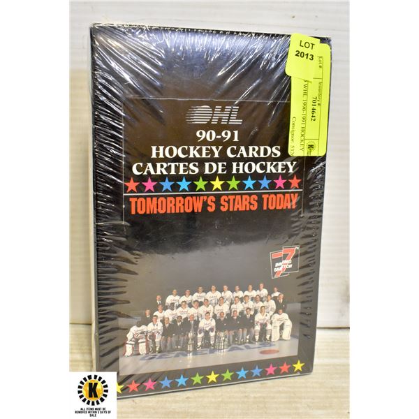 SEALED WHL 1990-1991 HOCKEY