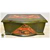 Image 1 : VINTAGE EGYPTIAN PEGASUS WOOD TREASURE BOX