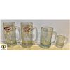 Image 1 : FLAT OF A&W GLASS MUGS VARIOUS SIZES