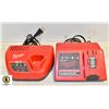 Image 1 : 2X MILWAUKEE POWER TOOL BATTERY CHARGERS