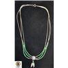 Image 1 : HAND CRAFTED STERLING (TESTED) MALACHITE