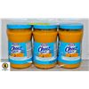 Image 1 : LOT OF 3 KRAFT CHEEZ WHIZ LIGHT,450G,BB SEPT 7/22