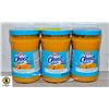 Image 1 : LOT OF 3 KRAFT CHEEZ WHIZ LIGHT,450G,BB SEPT 7/22