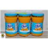 Image 1 : LOT OF 3 KRAFT CHEEZ WHIZ LIGHT,450G,BB SEPT 7/22