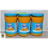 Image 1 : LOT OF 3 KRAFT CHEEZ WHIZ LIGHT,450G,BB SEPT 7/22