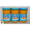Image 1 : LOT OF 3 KRAFT CHEEZ WHIZ LIGHT,450G,BB SEPT 7/22