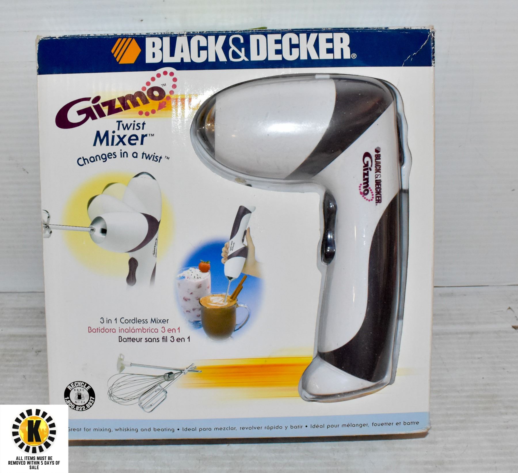 SEALED BLACK & DECKER GIZMO