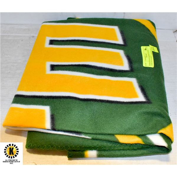 EDMONTON ESKIMOS FLEECE THROW BLANKET