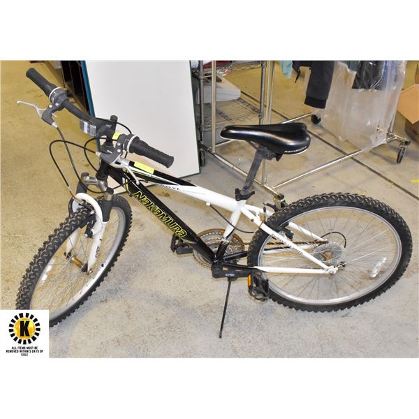 NAKAMURA 24" MOUNTAIN BIKE W/SUSPENTION