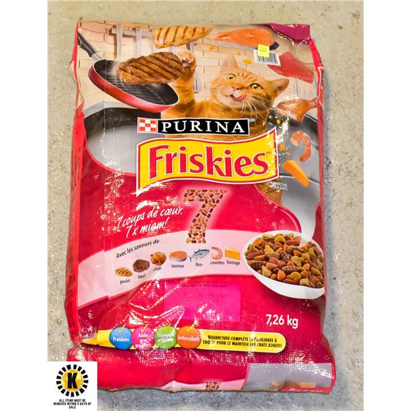 7.26KG BAG OF PURINA CAT FOOD