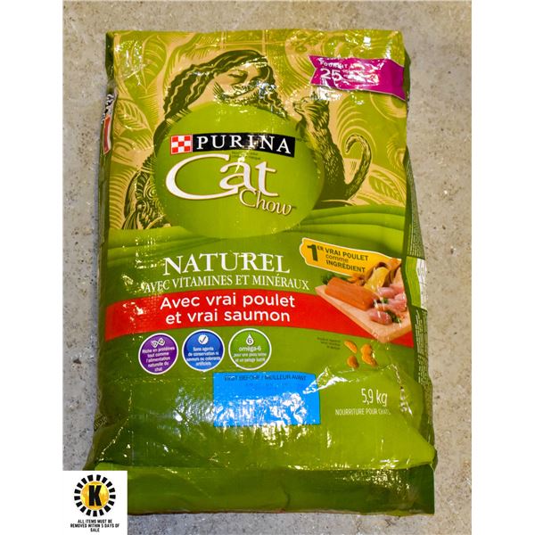 5.9KG BAG OF PURINA CAT FOOD