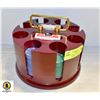 Image 1 : CHERRY POKER CAROUSEL W CARDS & CHIPS