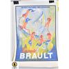 Image 1 : VINTAGE CANVAS PRINT BRAULT