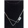 #343-STERLING SILVER 925 NECKLACE 18" (2PCS)